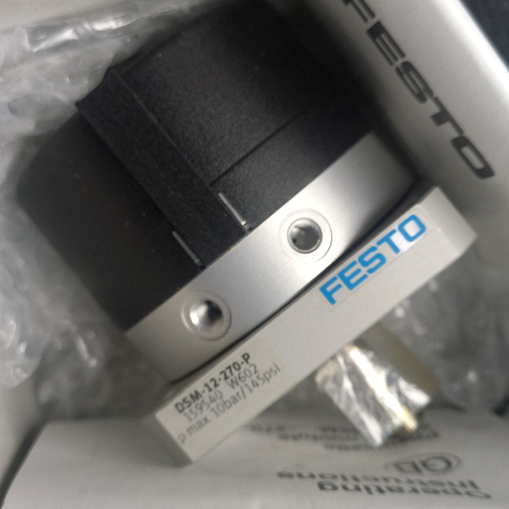 Festo Swivel module DSM-12-270-P Part number: 159540 With spigot shaft & fixed stop