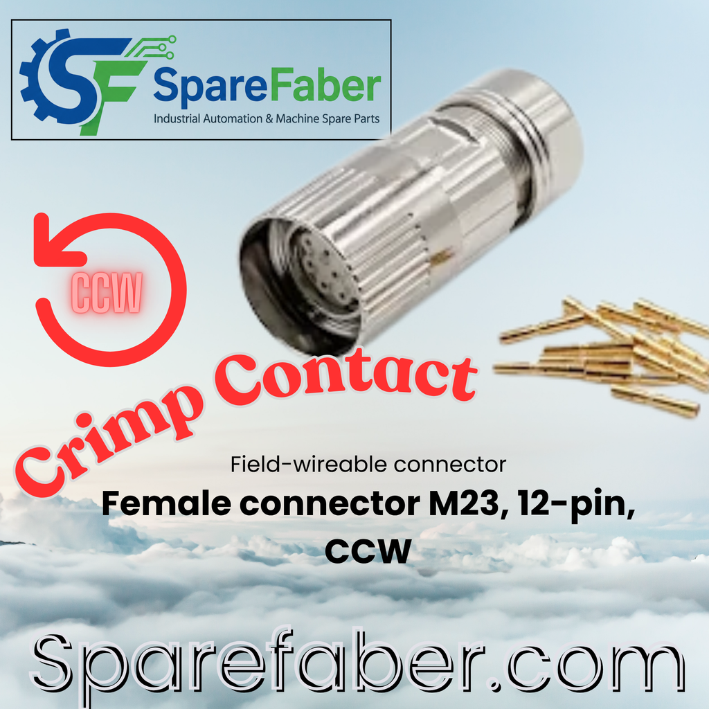 M23 Connector -Feamale_CCW- Crimp Contact ( Intercontec)