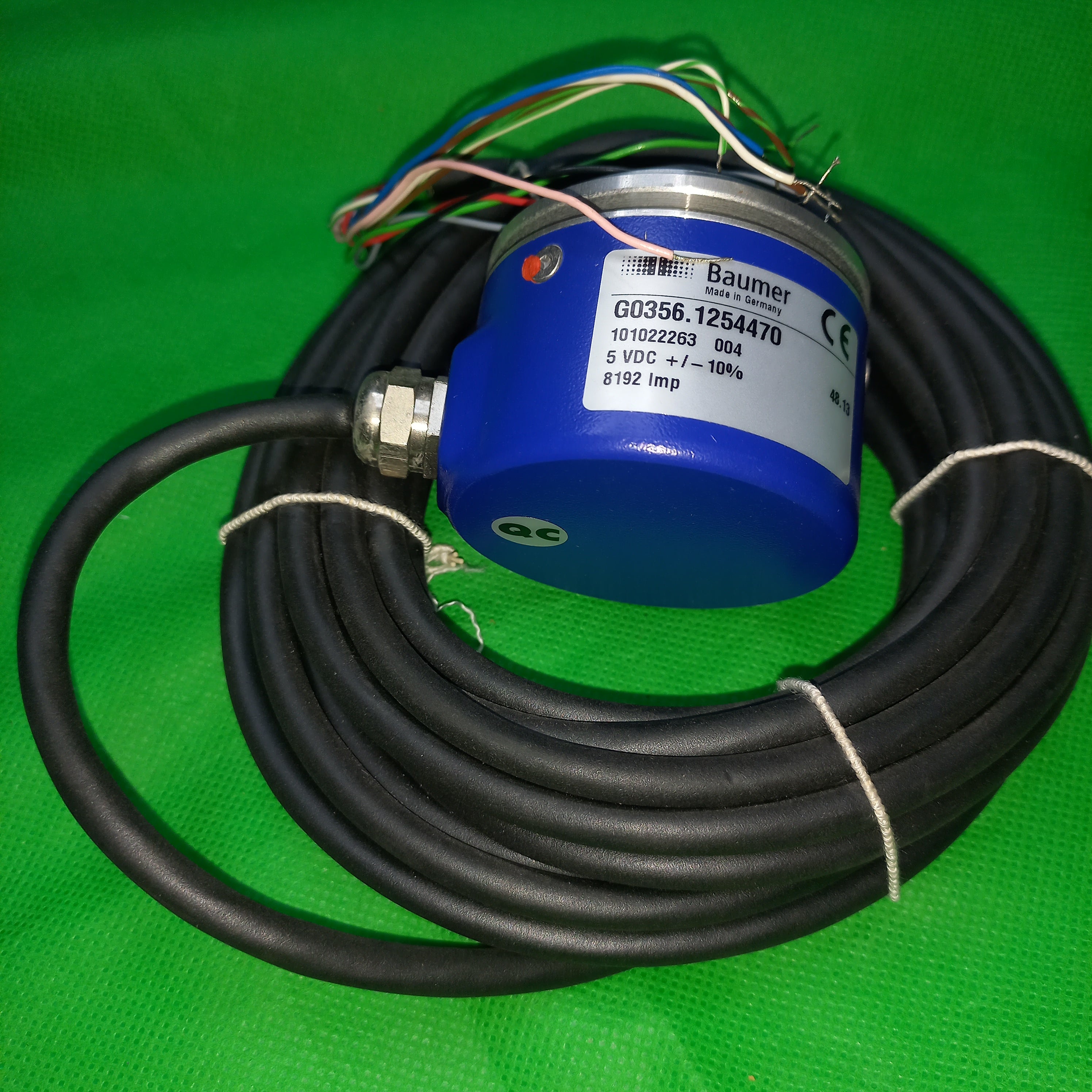 G0356 | G0356.1254470 | 8192 Imp | 5VDC/ linedriver RS422, TTL, Synchro 6mm Shaft, Cable
