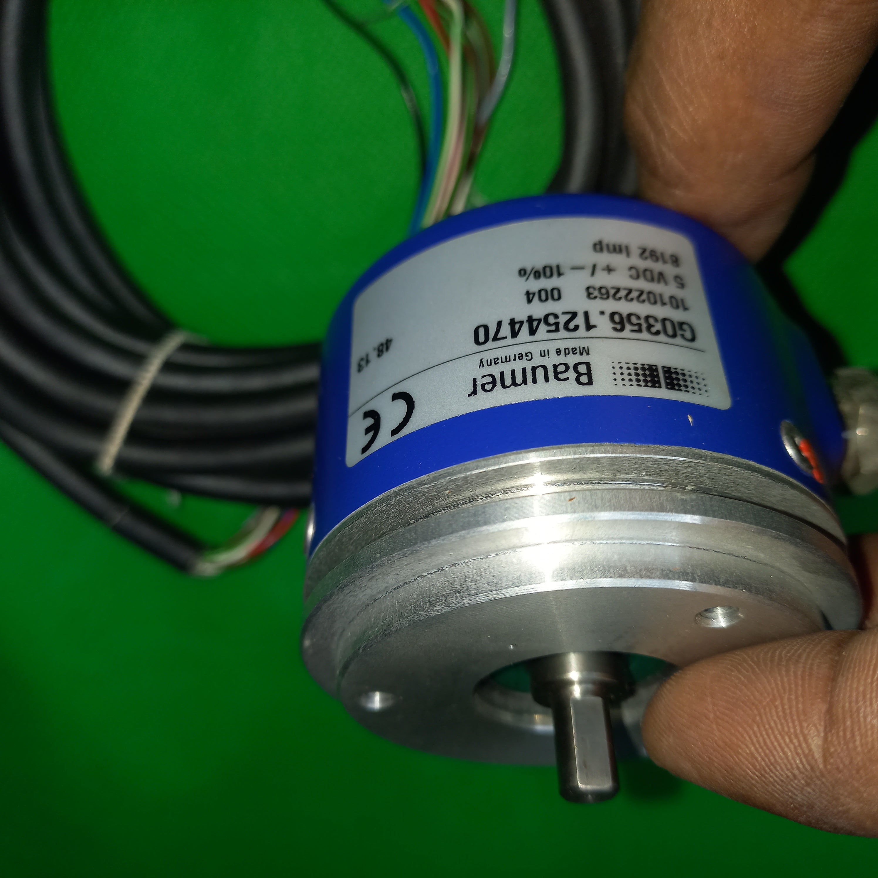 G0356 | G0356.1254470 | 8192 Imp | 5VDC/ linedriver RS422, TTL, Synchro 6mm Shaft, Cable