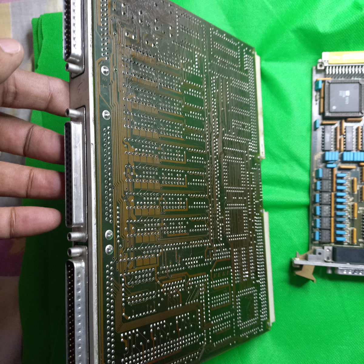 Rear side of PCB of GFM GVME 610 IO B IN/OUT