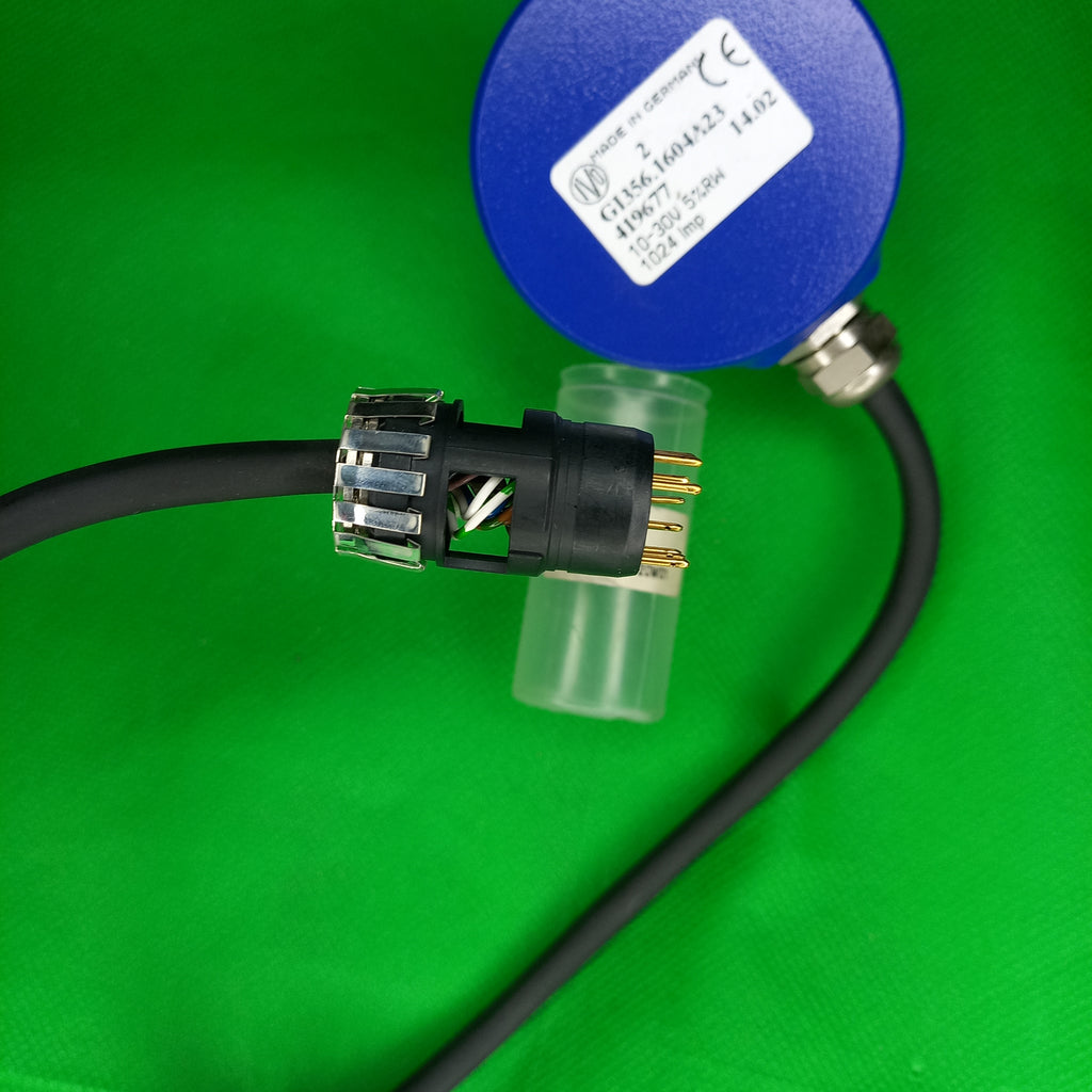 IVO BAUMER GI 356 Encoder | Ready Stock | 1024 Imp | 10-30VDC| 6mm Shaft | HTL
