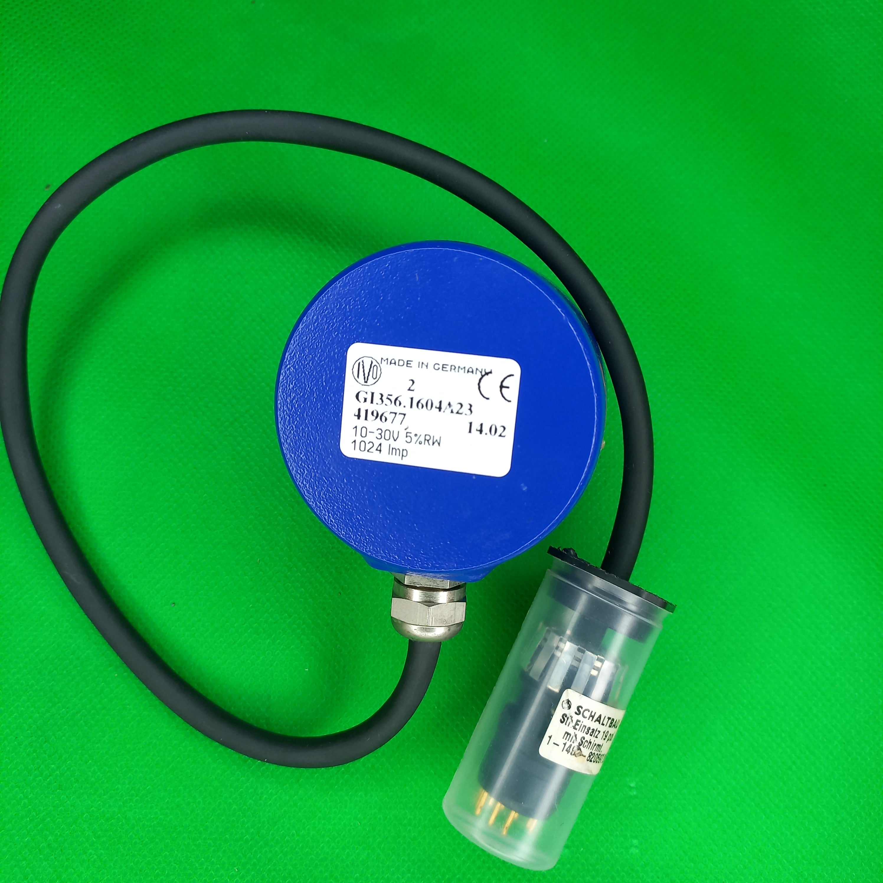 IVO BAUMER GI 356 Encoder | Ready Stock | 1024 Imp | 10-30VDC| 6mm Shaft | HTL