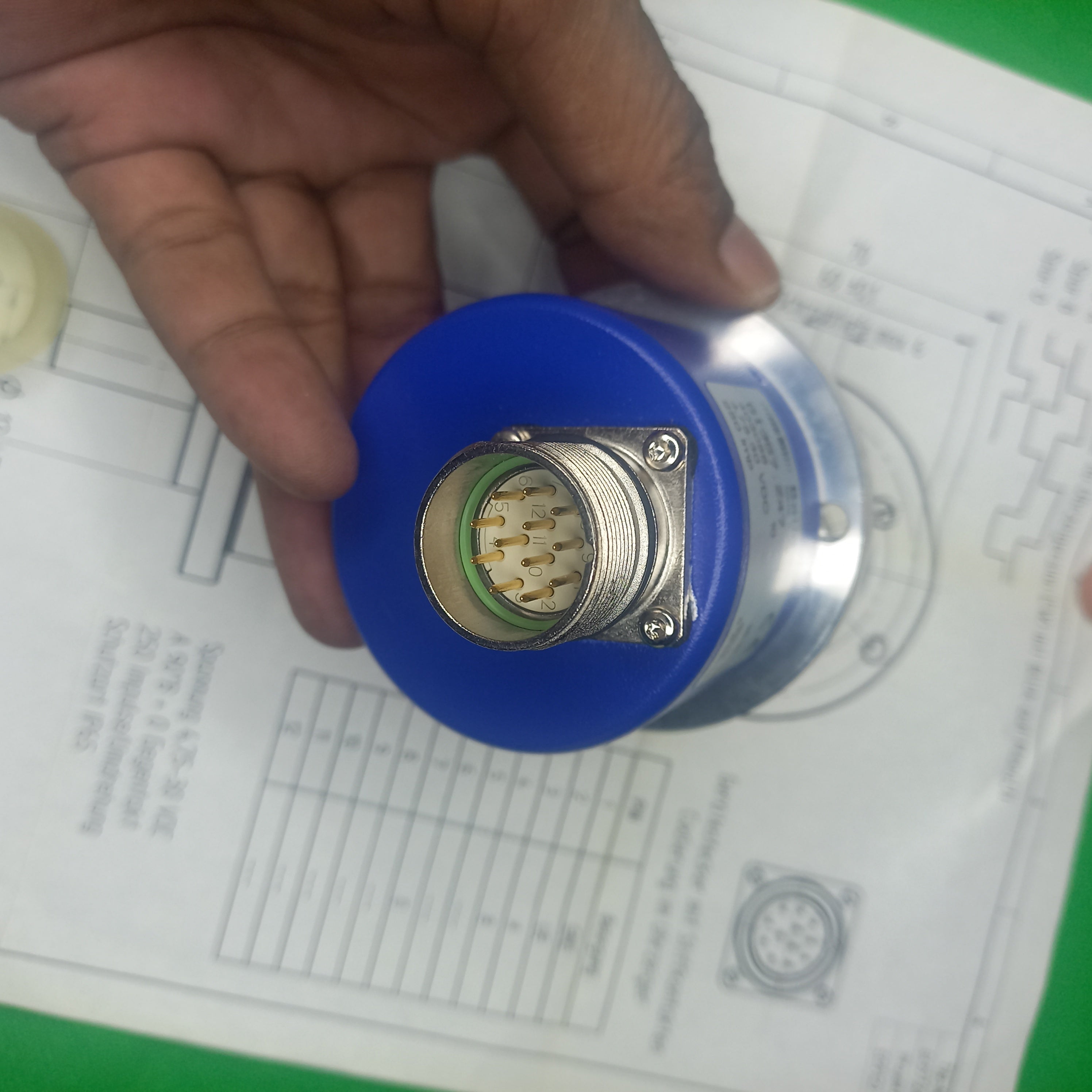 Baumer GI357 | SIL2 (Safety Integrity Level 2) 250imp, 12mm, HTL