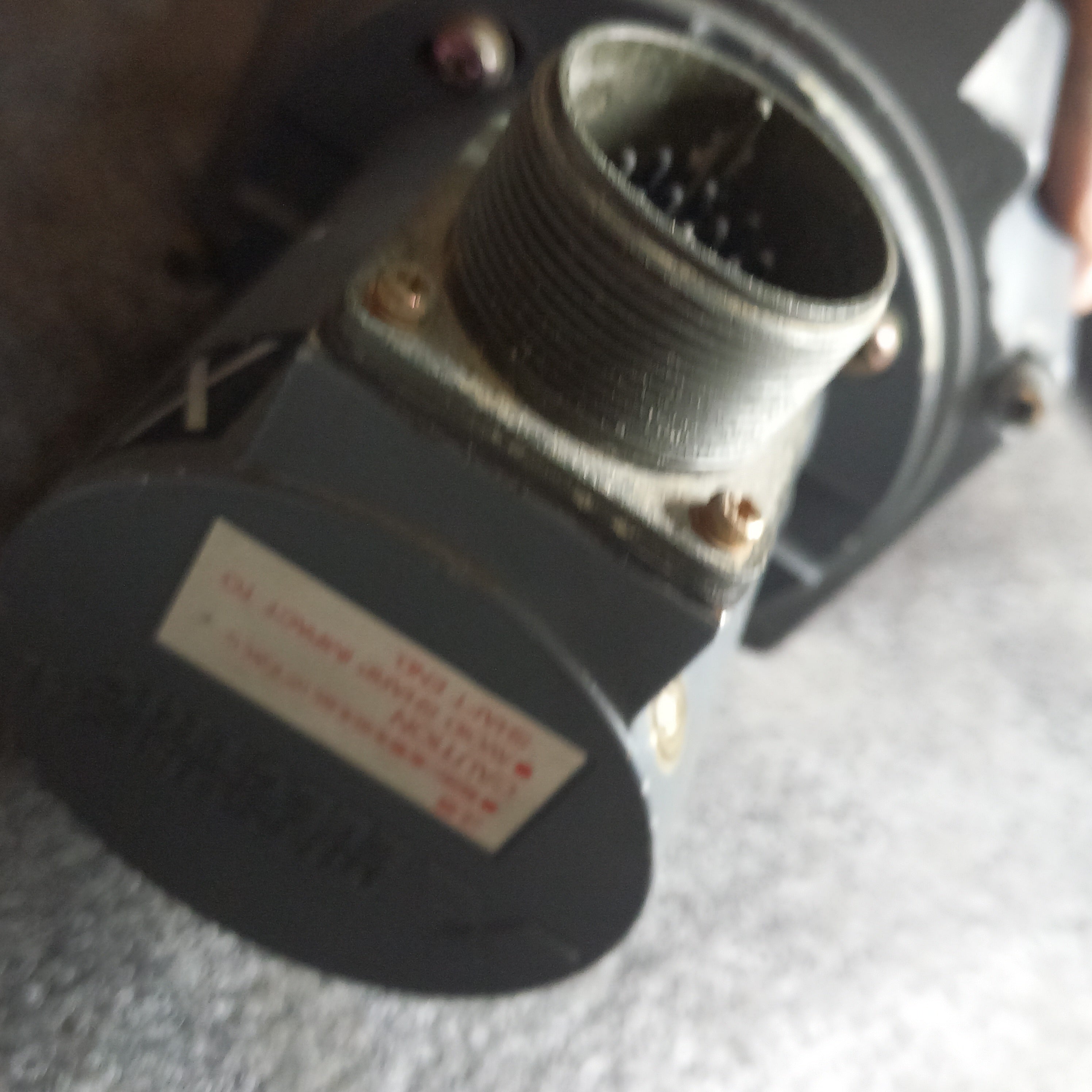 Encoder of HA 80C-S permanent Magnet AC Servo Motor , MFG DWG Z637260, Mitsubishi Electric Corporation Japan