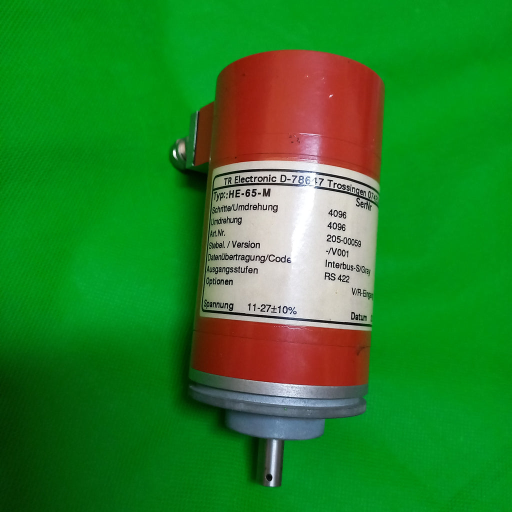 Specification sticker view HE65-M Encoder Interbus - SGray
4096x4096  Art. Number; 205-0059 