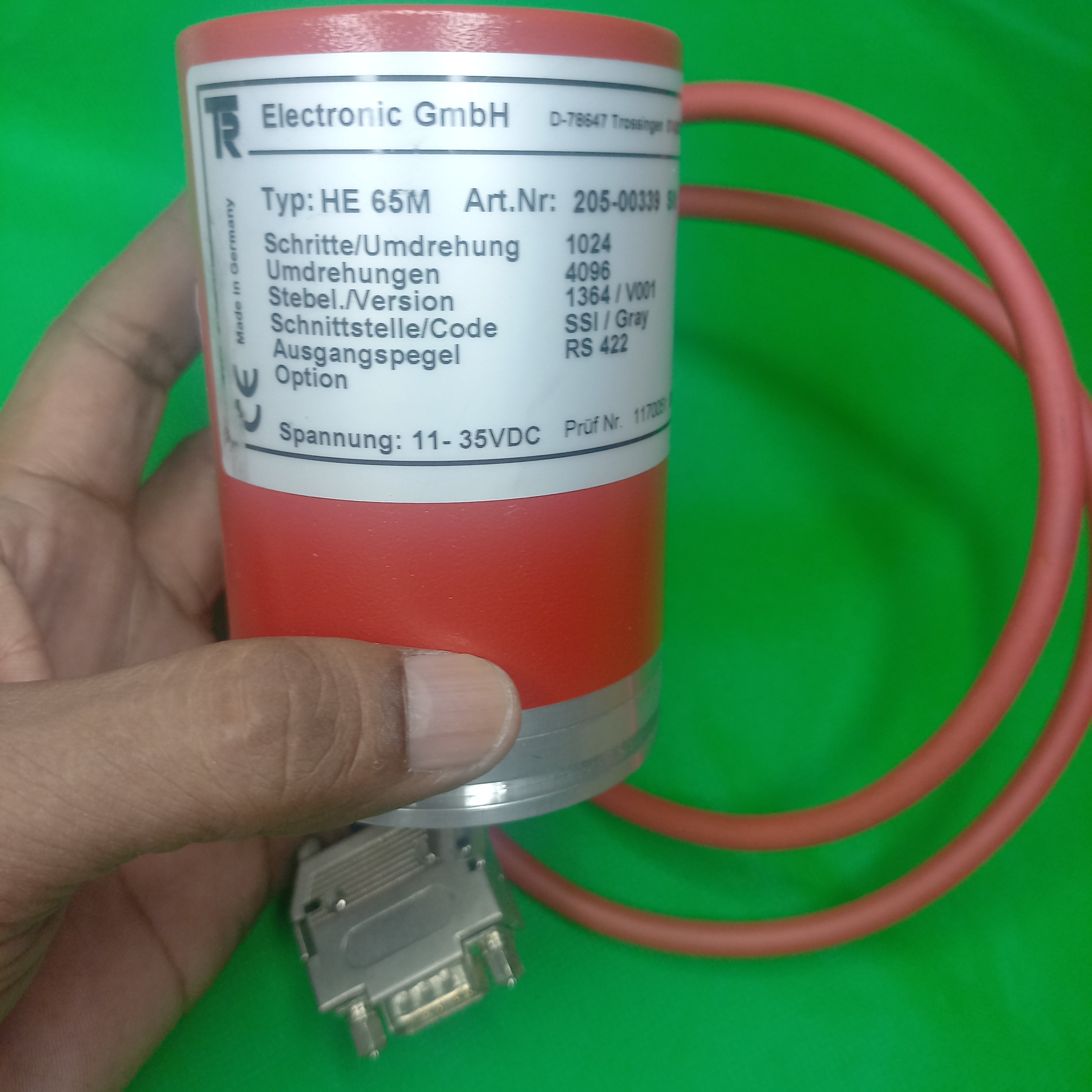 TR Electronics HE 65M | Art. Nr. 205-00339 | 1024x4096 | 22 Bit | SSI