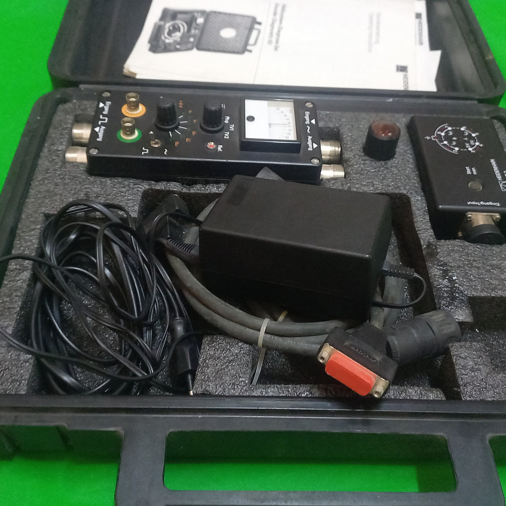 Complete equipment for checking health of encoders , ttl and sine PWM7 Diagnostic Tester 249 678 01 |, FST2 Short circuit Tester : 249 697 01 |,KST2 Short circuit Tester : 253 841 01

along with Power supply : PWM 7 : 255 770 01 in a, CASE. with Operating instructions