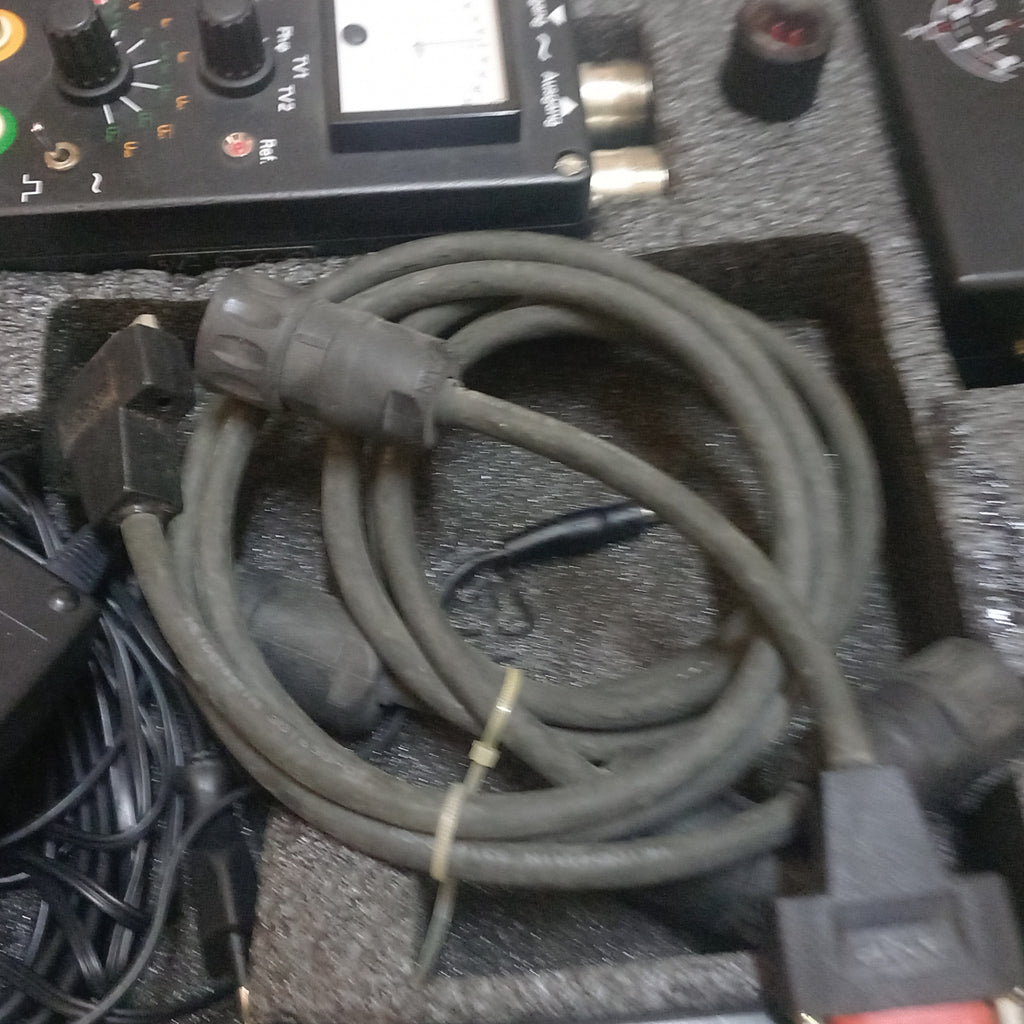 various cables included in the packag of PWM7 Diagnostic Tester 249 678 01 |, FST2 Short circuit Tester : 249 697 01 |,KST2 Short circuit Tester : 253 841 01

along with Power supply : PWM 7 : 255 770 01 in a, CASE. with Operating instructions