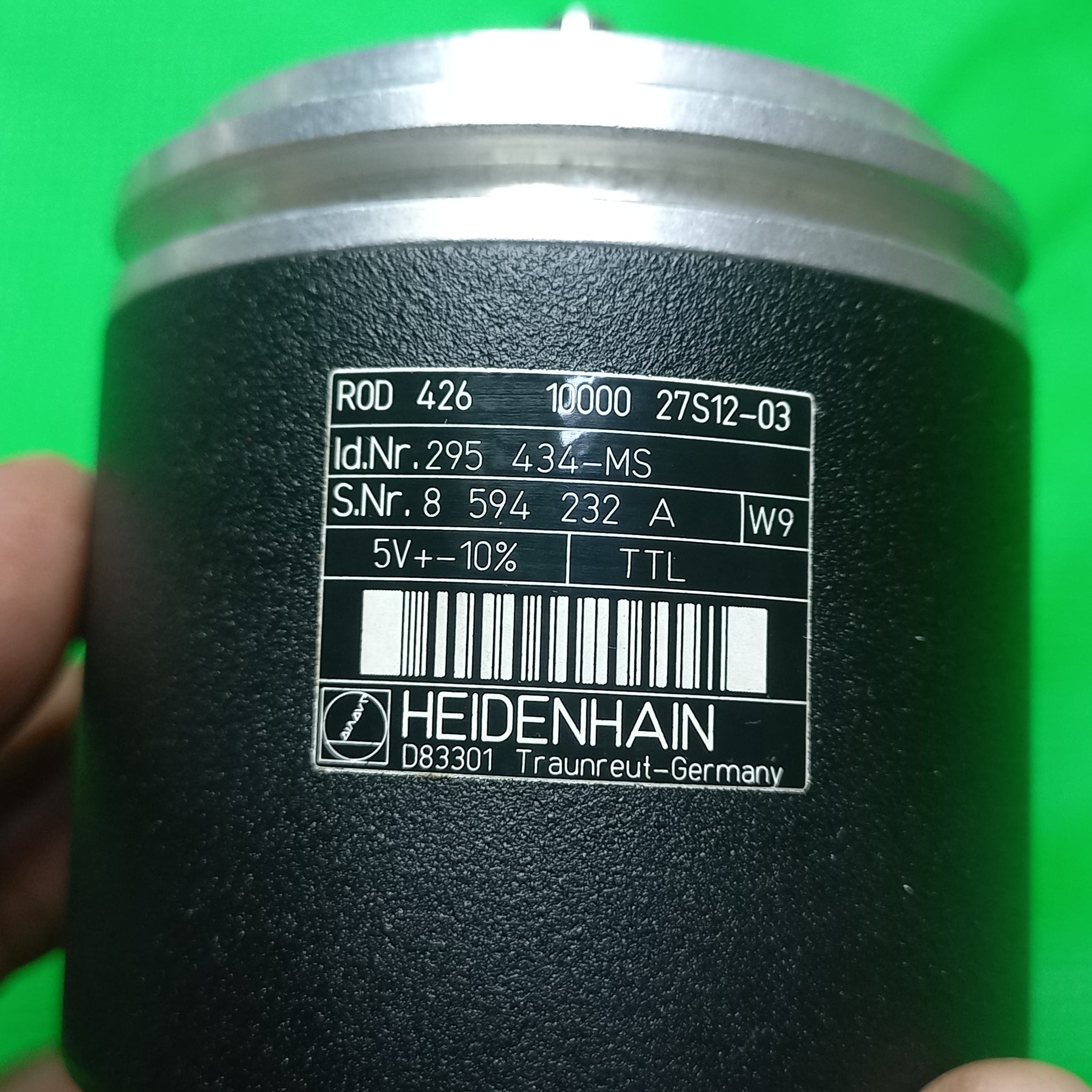 Heidenhain ROD426 10000 27S12-03 ID.Nr. 295 434-MS M23 , 6mm Synchro Flange, 5v+-10% TTL