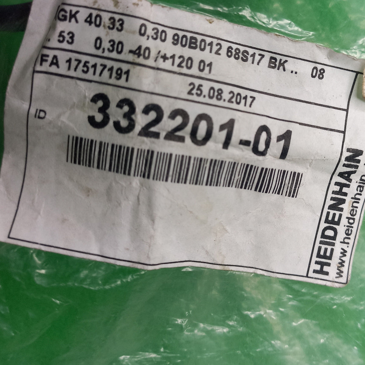 Heidenhain Cable ID 332201-01