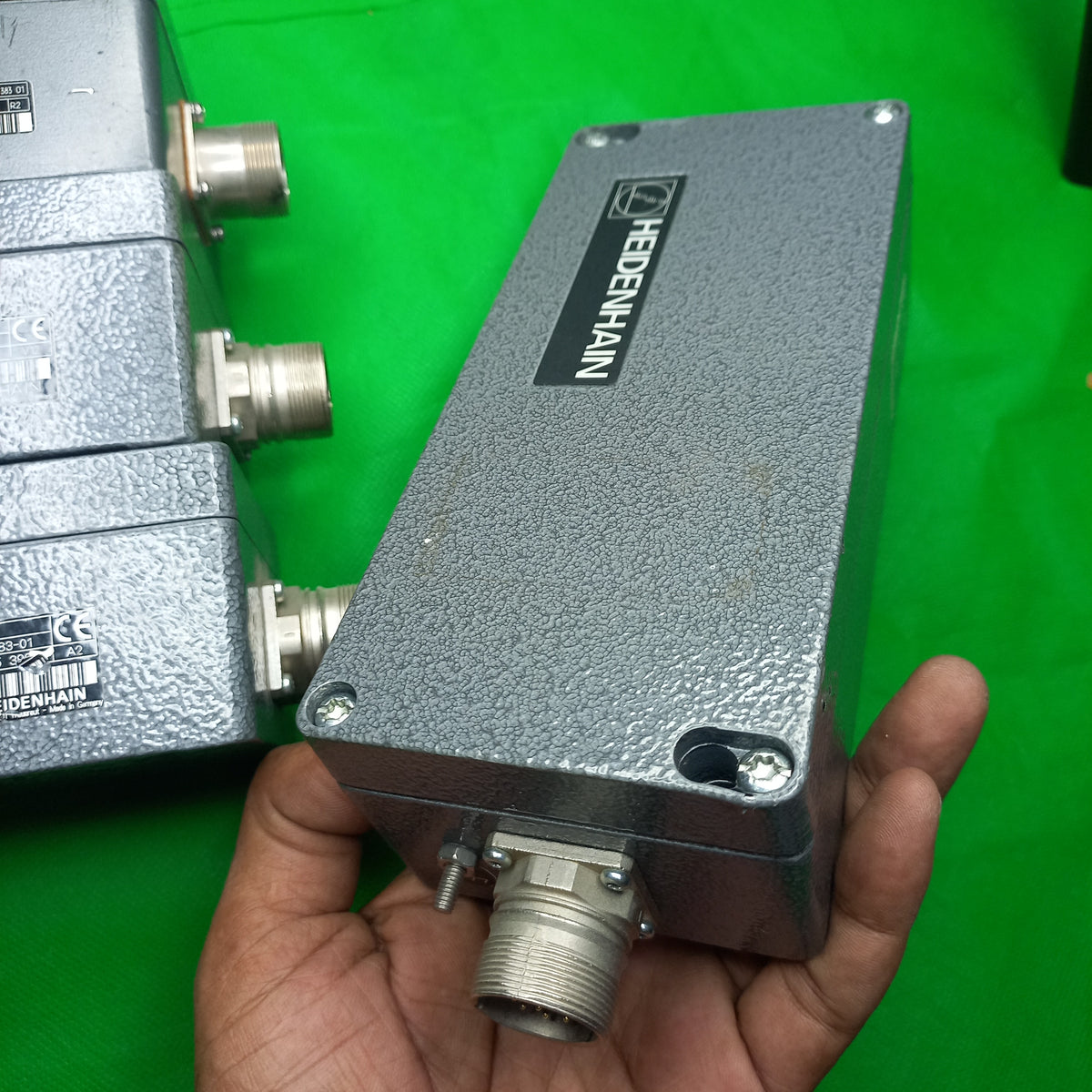 Heidenhain signal interpolator for Heidenhain EXE 610C, id.Nr. 263 383-01, 9 Pin FeMale/ 12 Pin Male