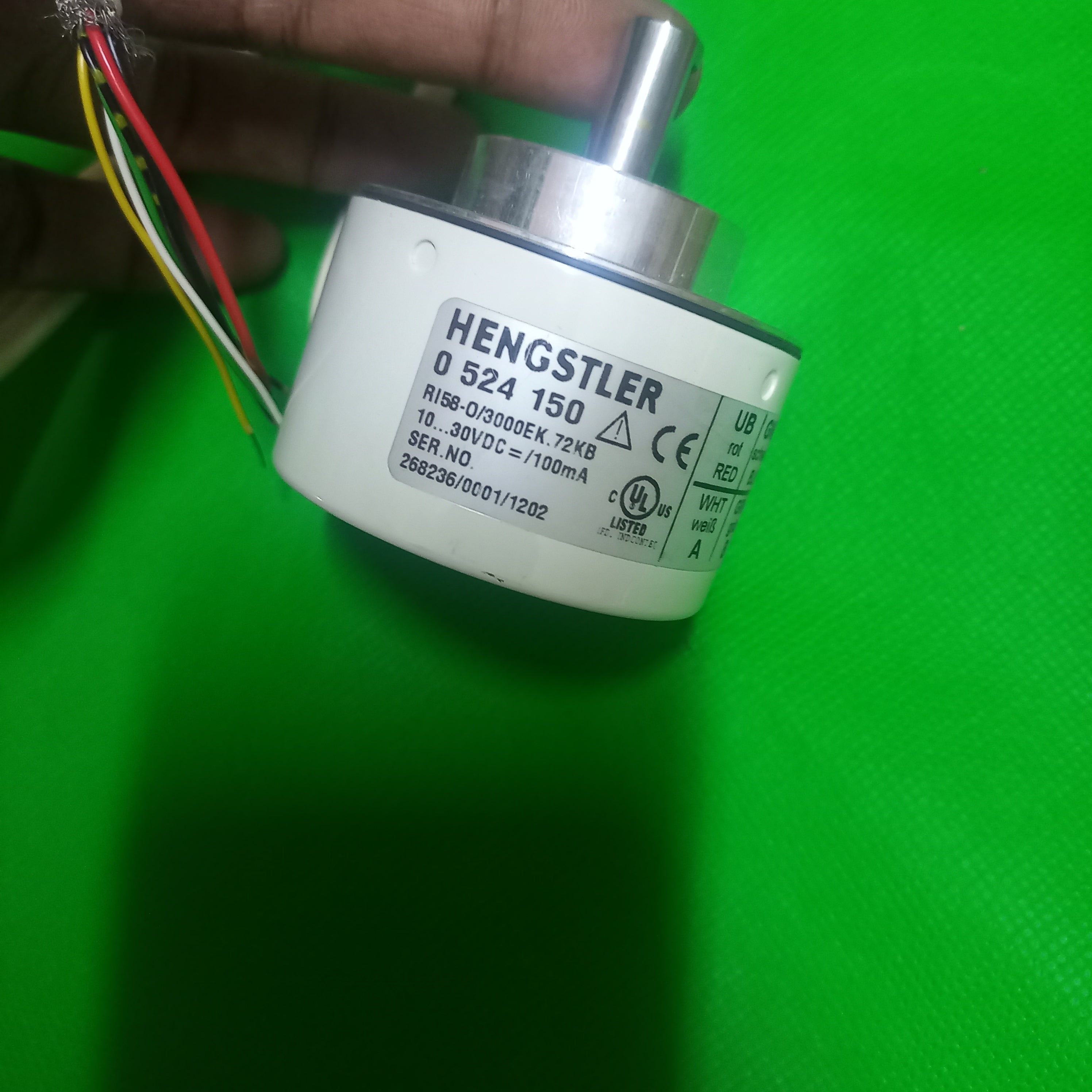 Hengstler RI58-O/ 3000EK.72KB Incremental Encoders  0524150 HTL 3000 PPR