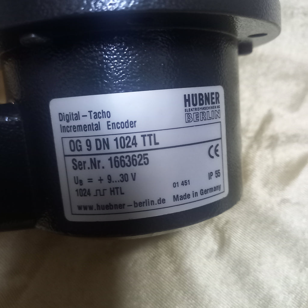 Hubner OG 9 DN 1024 TTL | OG9DN1024TTL | 5 VDC / output TTL/RS422