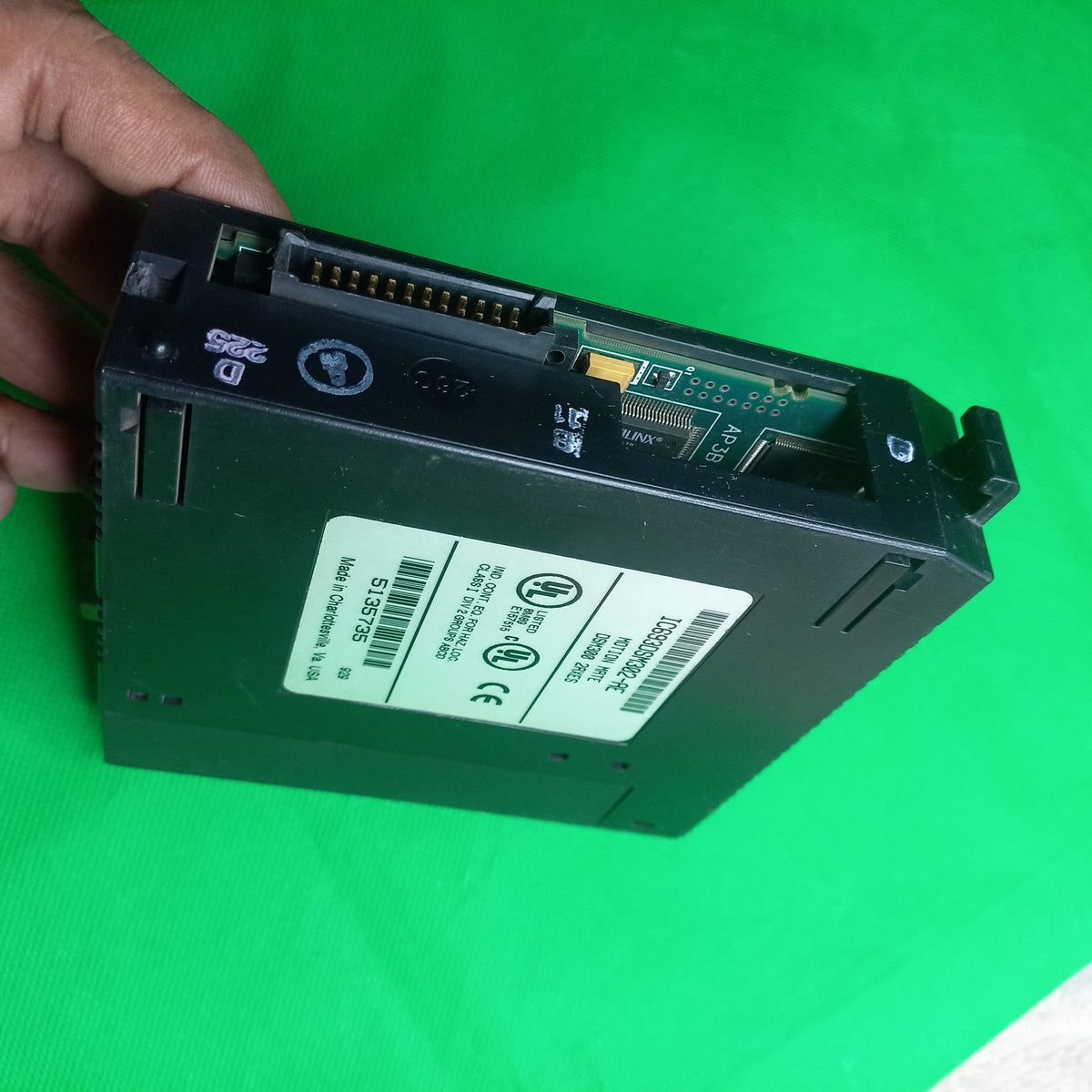 Back side/ view of IC693DSM302-AE, Motion Mate DSM300 2 Axes, DSM302 | Series 90-30 DSM302 Motion Controller, 2 Axis
