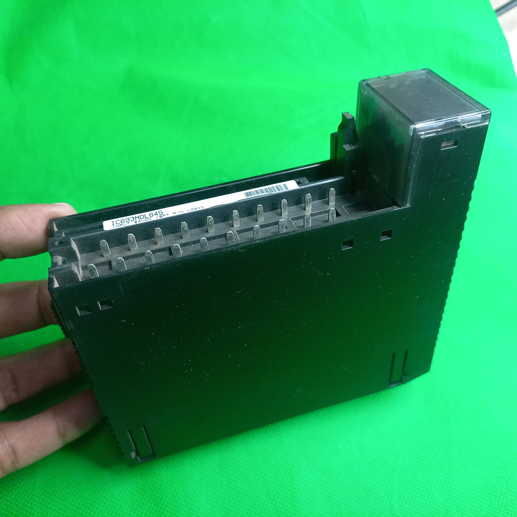 IC693MDL645D Input 24VDC 16PT Pos/Neg Logic
The GE Fanuc / Emerson IC693MDL645D is a GE Fanuc IC693MDL645D Input Module 16 Point, 24VDC Neg Pos Logic designed for the Series 90-30 PLC platform.