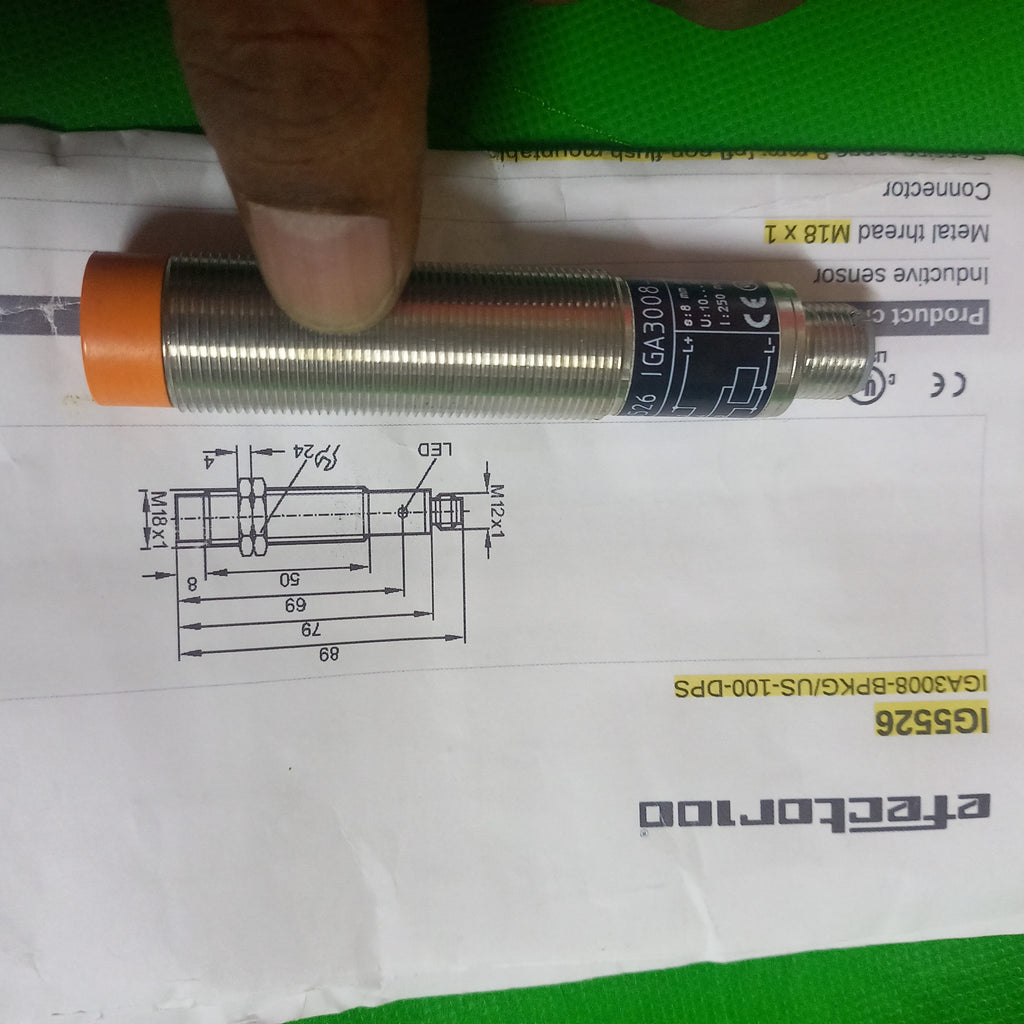 IG5526,IGA3008-BPKG/US-104_18mm, PNPNO PNP NO Dia 18mm 8mm range