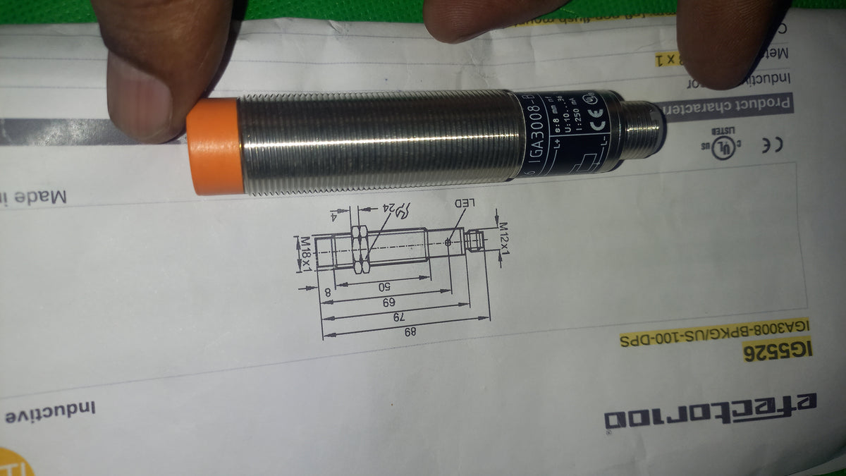 1G5526,1GA3008-BPKG/US-104_18mm, PNPNO PNP NO Dia 18mm 8mm range