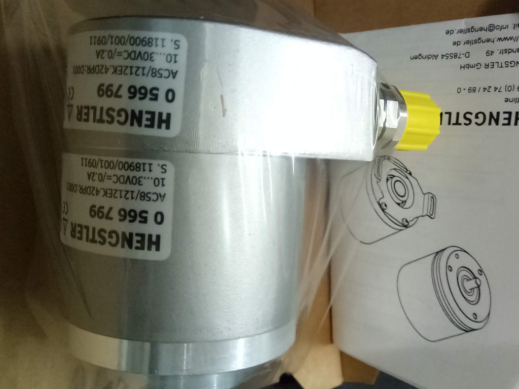 HENGSTLER 0 566 799 | 10mm Shaft,Profibus 12bit MT+12Bit ST Absolulte Encoder