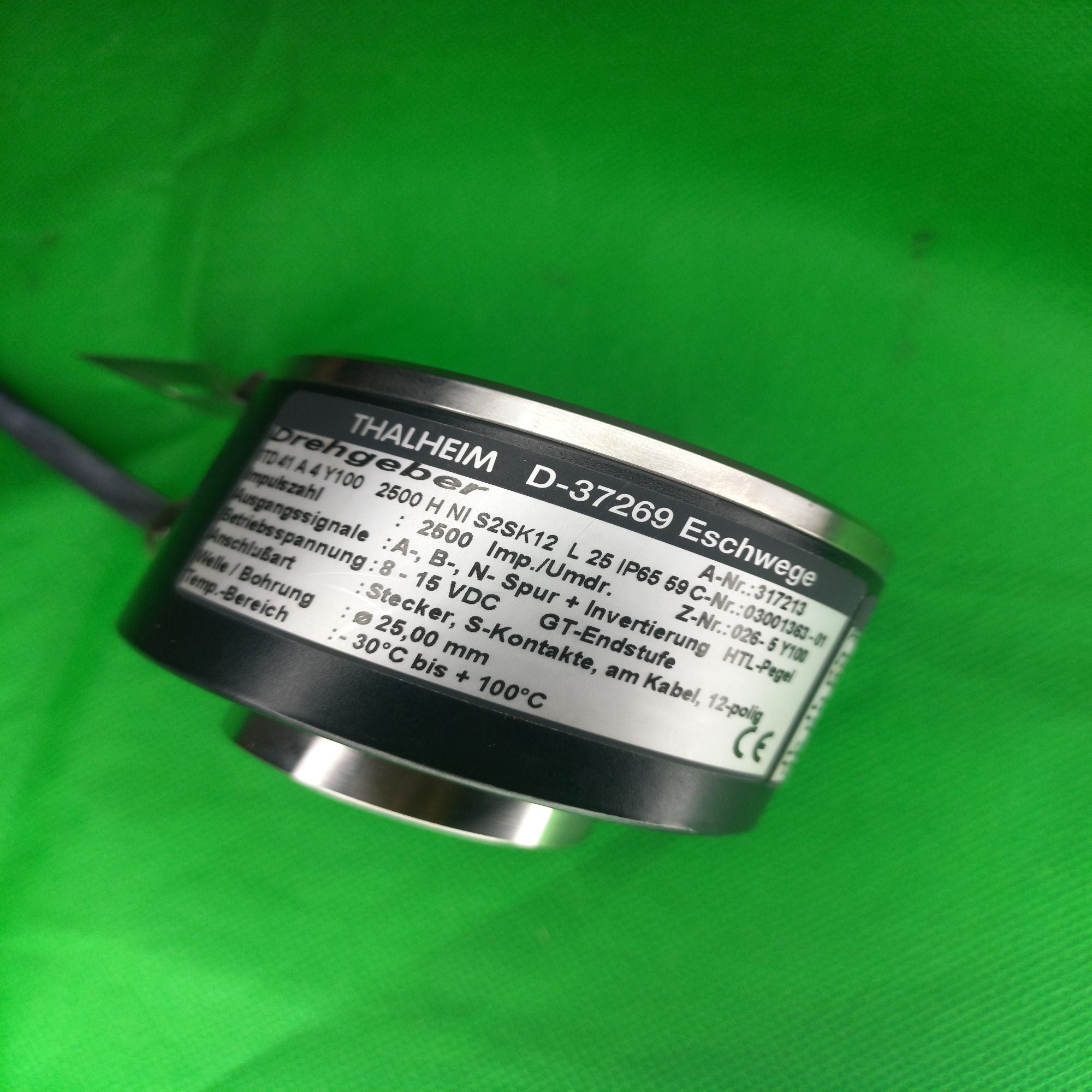 Encoder ITD 41 A 4 Y100 | Ready Stock | 2500 PPR | Hollow 25mm