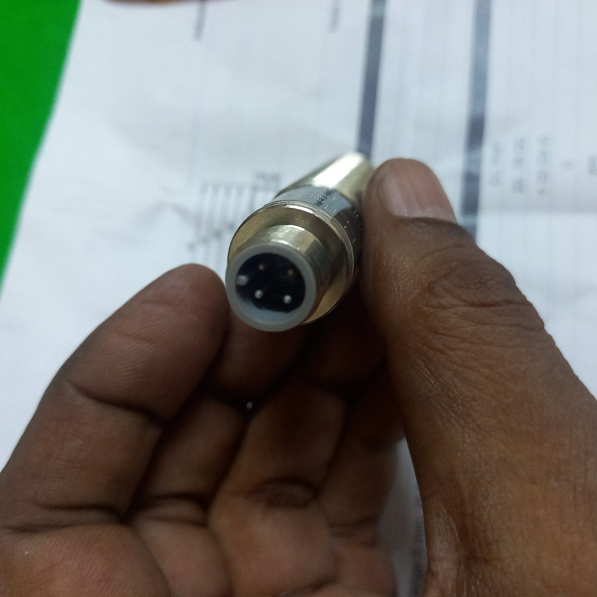 CONNECTOR AT IFM Inductive sensor -IG5554, M18, PNP, 5mmRange,Flush
