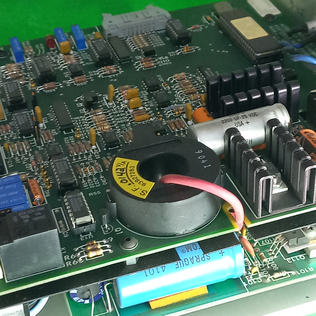 Zoomed view of Main PCB Of Ingresoll-Rand IR 12-27-97 D.C. Motor System 93972693