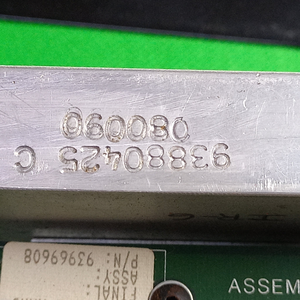 IR 12-27-97
1358-036-420

93880425 C
080090

Ingresoll-Rand D.C. Motor System 93972693