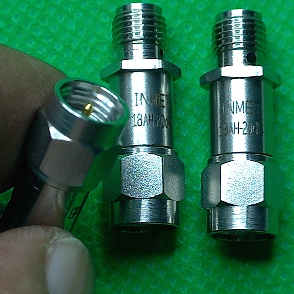 Inmet 18 AH 20 Inmet 18AH-20  Attenuator Fixed_Coaxial Connector Type SMA | Attenuation (dB) 20 | Maximum Frequency (GHz) 18