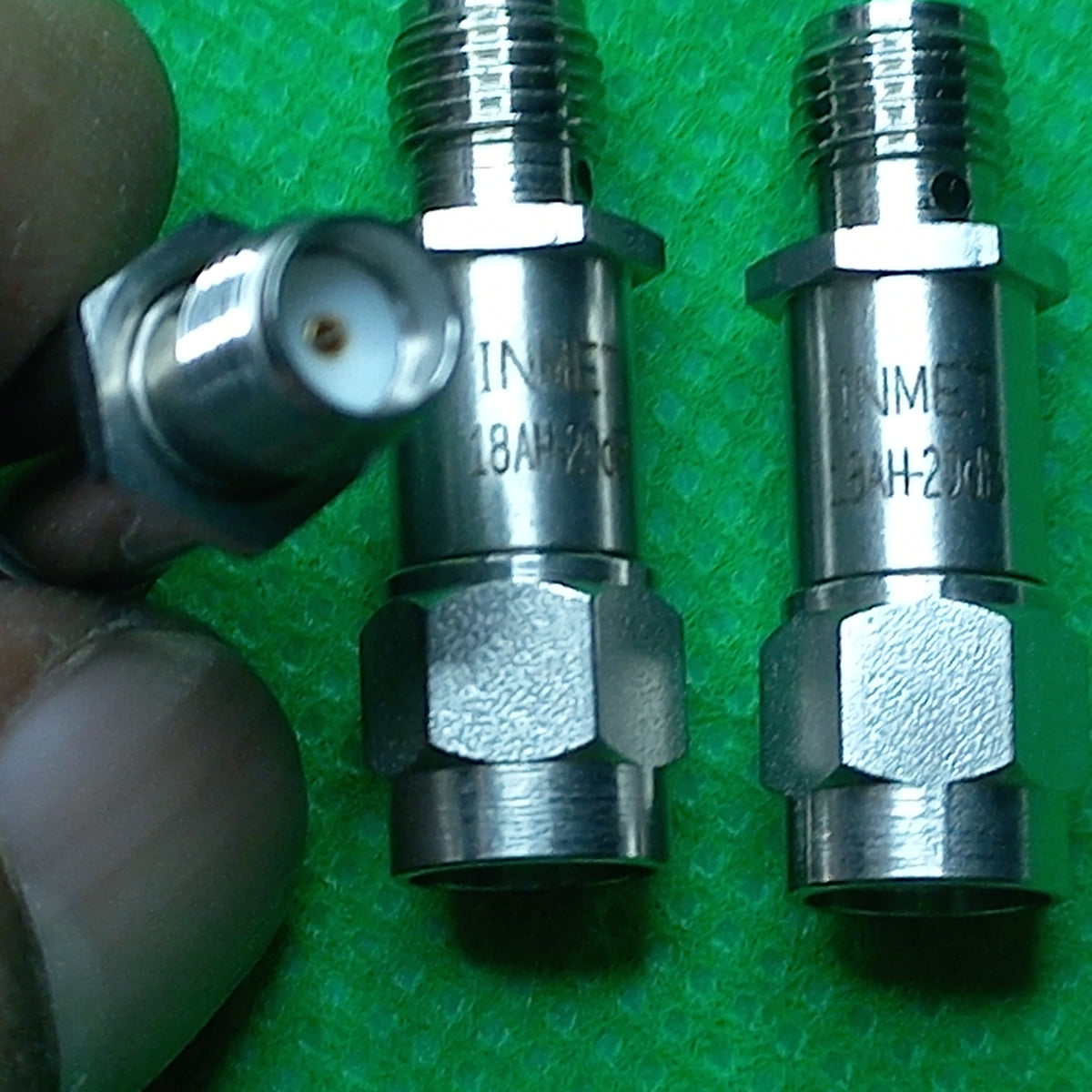 Inmet 18AH-20 ;Attenuator Fixed_Coaxial Connector Type SMA  Frequency (GHz) 18