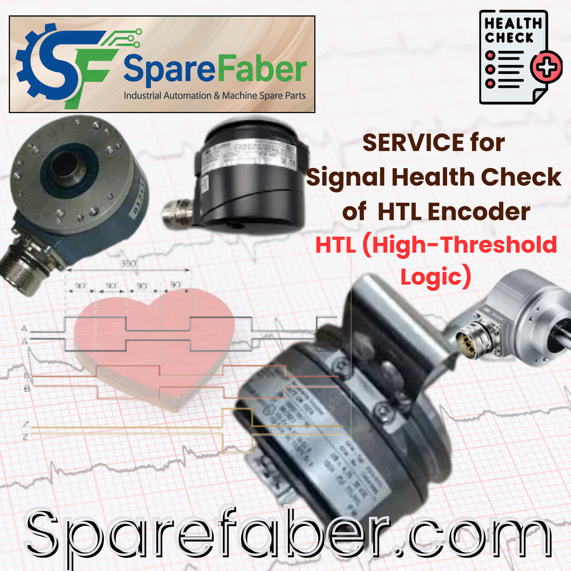 Service for Verify Working of HTL Encoder  | Health Check of Encoder HTL Signals