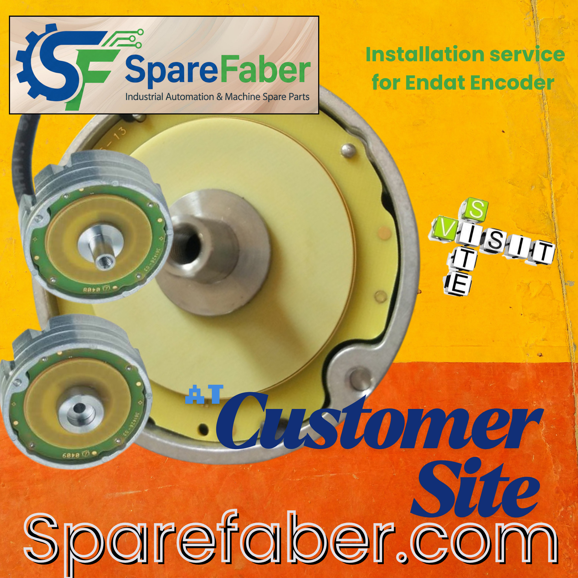 Installation service for Endat Encoder at Your Site in UAE