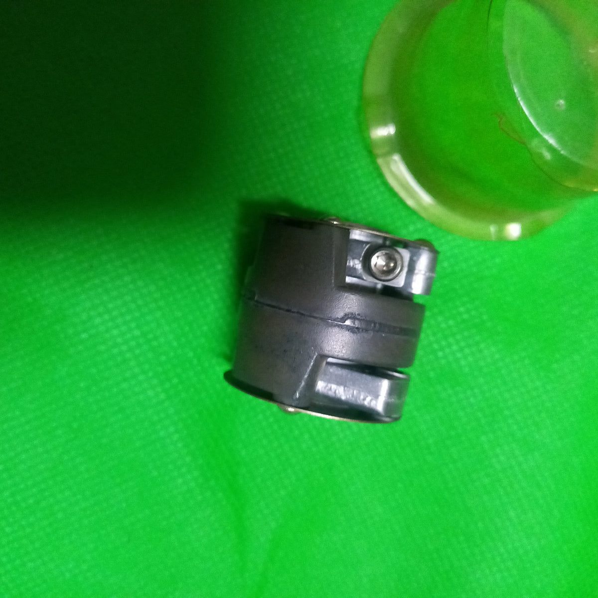 Side view of Membrane coupling Heidenhain - 293-328-01 DIAPHRAGM COUPLING K14, HUB SHAFT DIAMETER 6/6MM, LENGTH 30MM