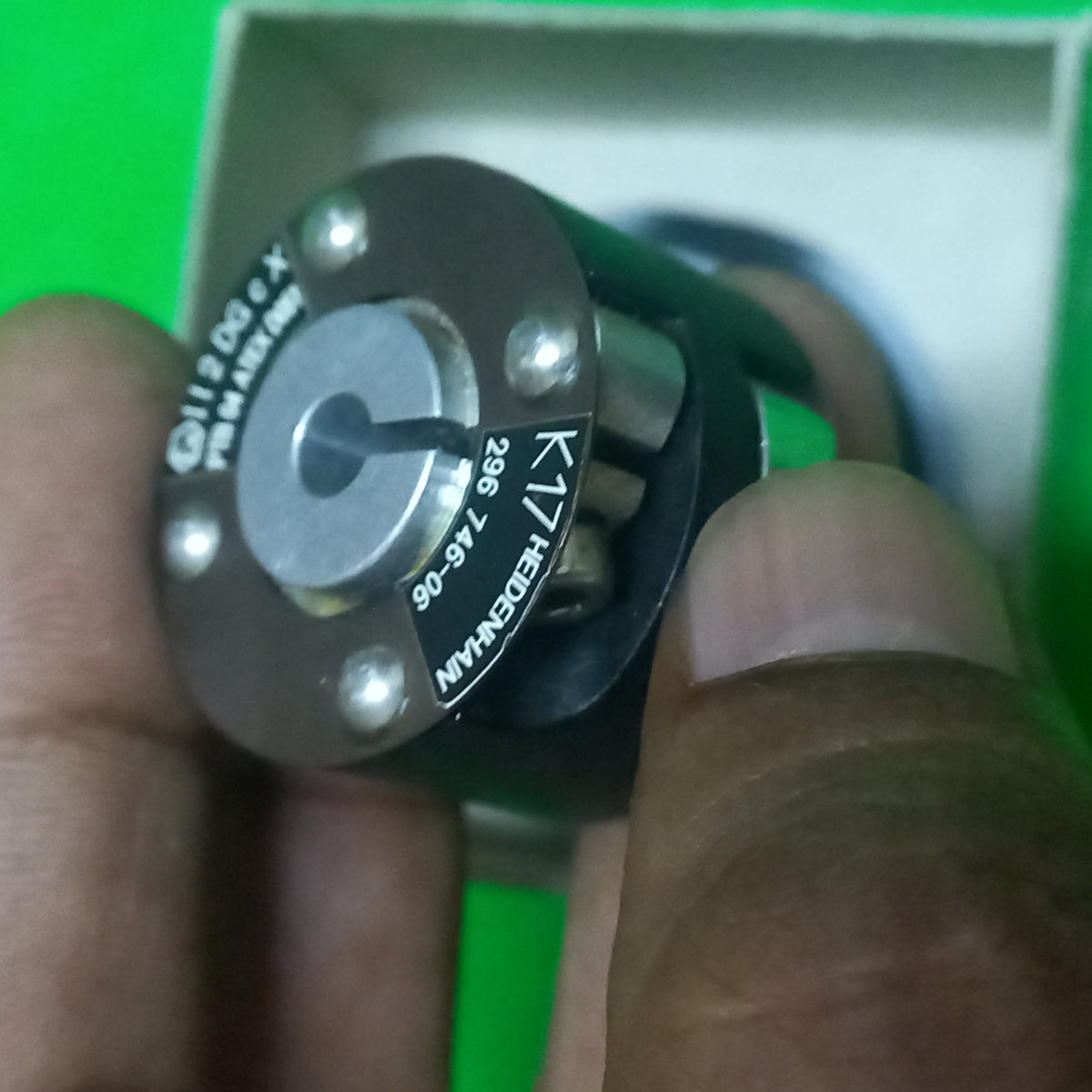 K 17/06  Diaphragm coupling  296 746-06 For Servo Motor Encoder  with 6mm | 5 mm Bore,  Outer Diameter 30mm, Overall Length : 22mm
