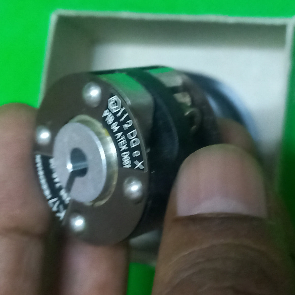 Diaphragm coupling K17/06, Ident. Nr. 296746-06, Bore D=6mm, D=5mm, OD=22mm, L=30mm