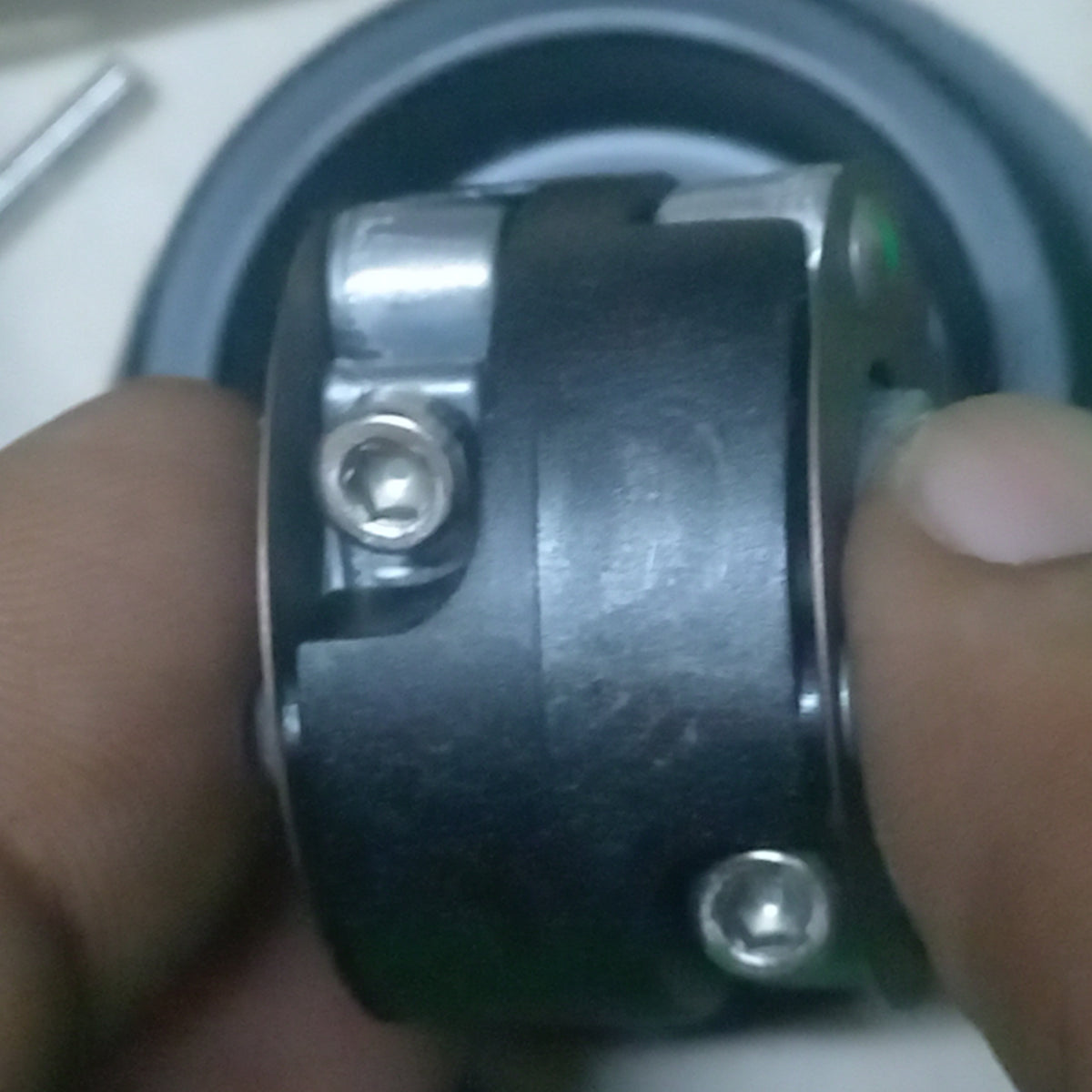 Side view clamping screw K 17 Diaphragm coupling For Servo Motor Encoder  with 6mm | 10mm Bore,  Outer Diameter 30mm, Overall Length : 22mm
