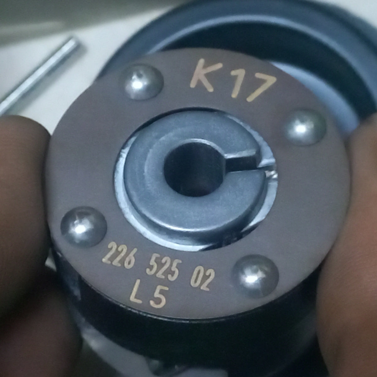 K 17 Diaphragm coupling  with 6mm | 10mm Bore,  Outer Diameter 30mm, Overall Length : 22mm
