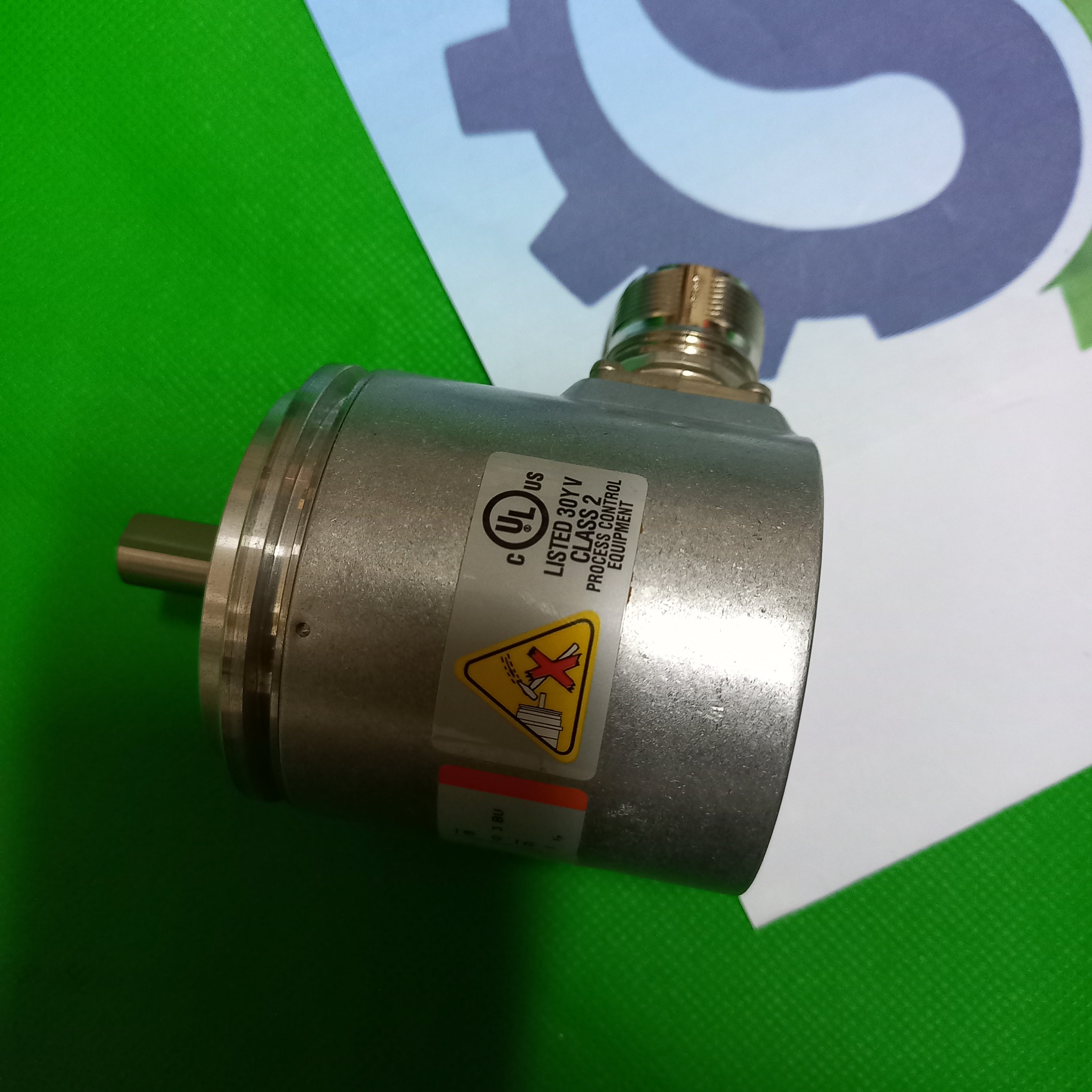 KubLER 5800 Encoder | 8.5800.2275.0001 | Rugged | 1 PPR | 58 Dia | 10mm Shaft | M23