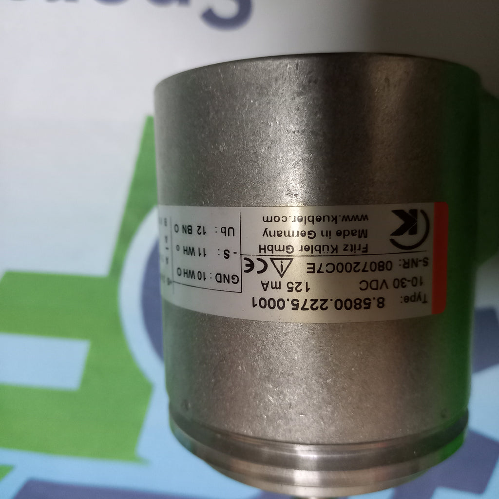 KubLER 5800 Encoder | 8.5800.2275.0001 | Rugged | 1 PPR | 58 Dia | 10mm Shaft | M23