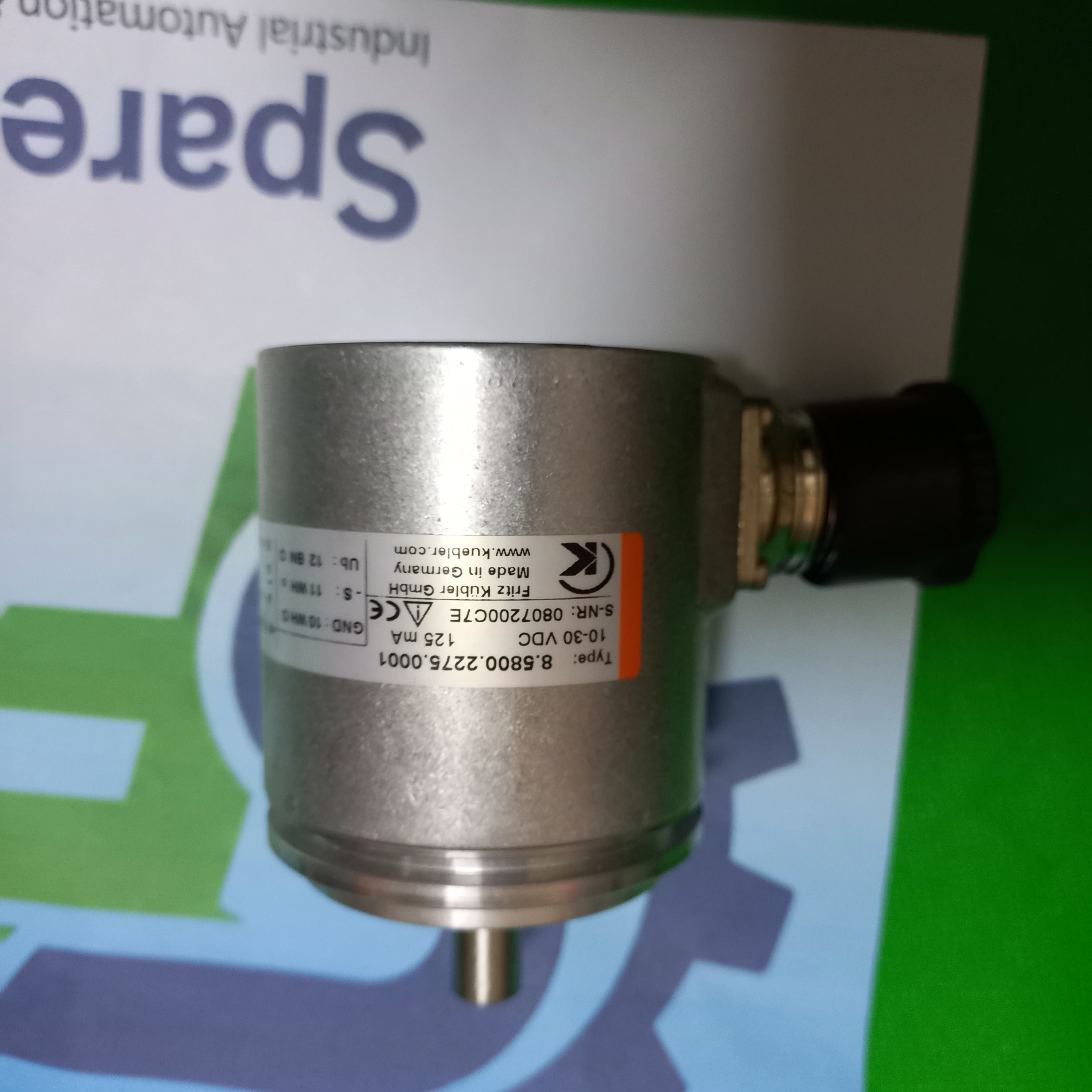 KubLER 5800 Encoder | 8.5800.2275.0001 | Rugged | 1 PPR | 58 Dia | 10mm Shaft | M23