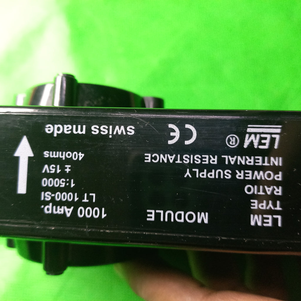 LEM Module, 1000 Amp | Type : LT 1000-SI , Ratio: 1:5000 | Power supply +/- 15V, Internal Resistance : 40Ohms LEM Swiss&nbsp;