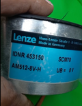 specification sticker LENZE AM512-8V-H,  IDNR 453150 