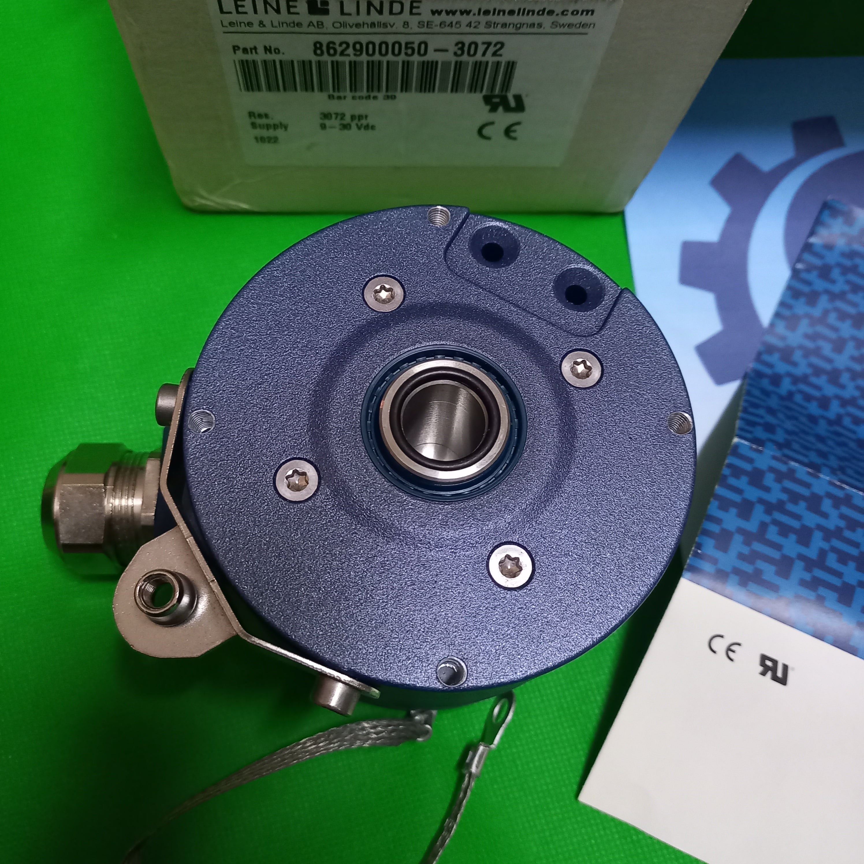 Leine Linde  Encoder| 862 Series | HCHTL interface| 3072 PPR | Hollow Dia 16mm | 8-30 VDC |