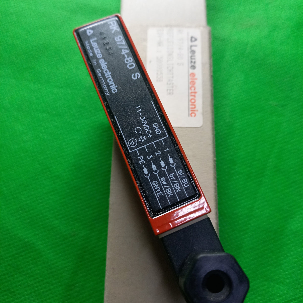 specificaiton sticker side photo of RK 97/4-80 S Leuze electronic, EDV-Nr : 50000558