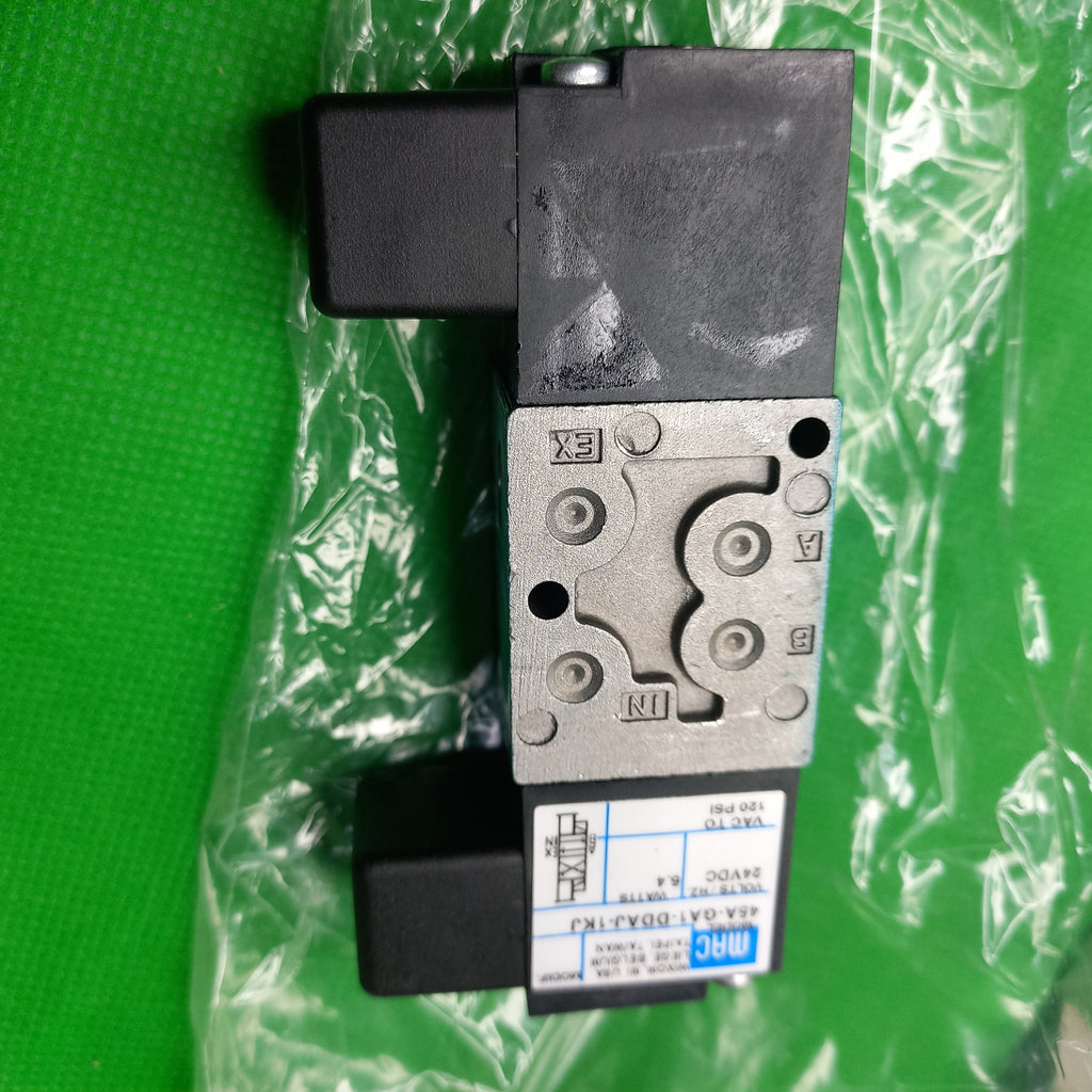 Mac brand valve side view 45AGA1-DDAJ-1KJ