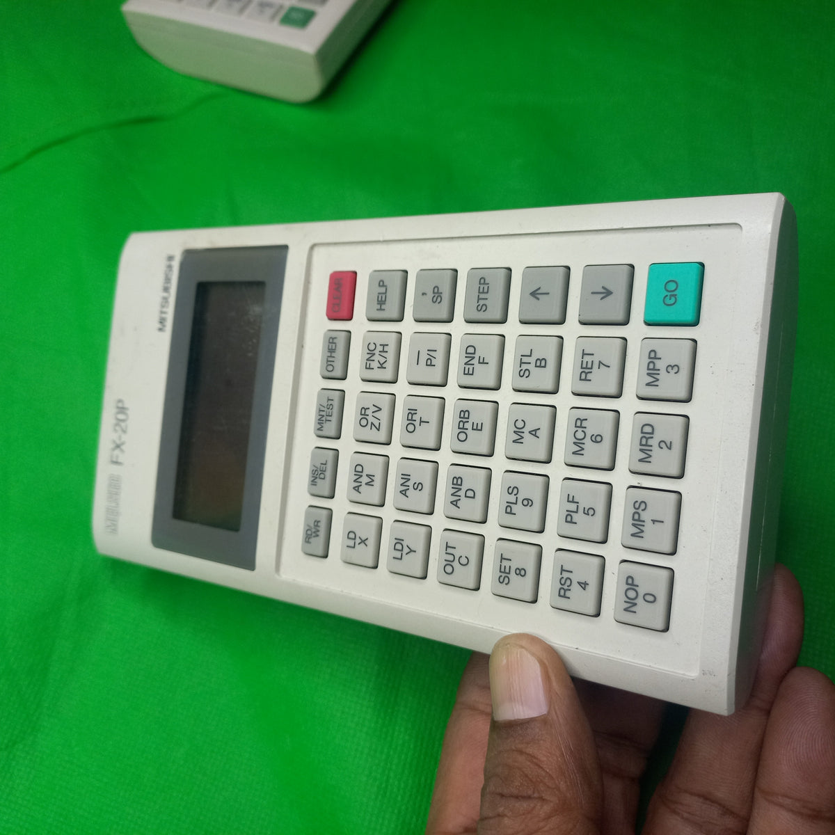 Front panel keybaord of  Mitsubishi FX10PE  hand-held programmer and monitoring panel  