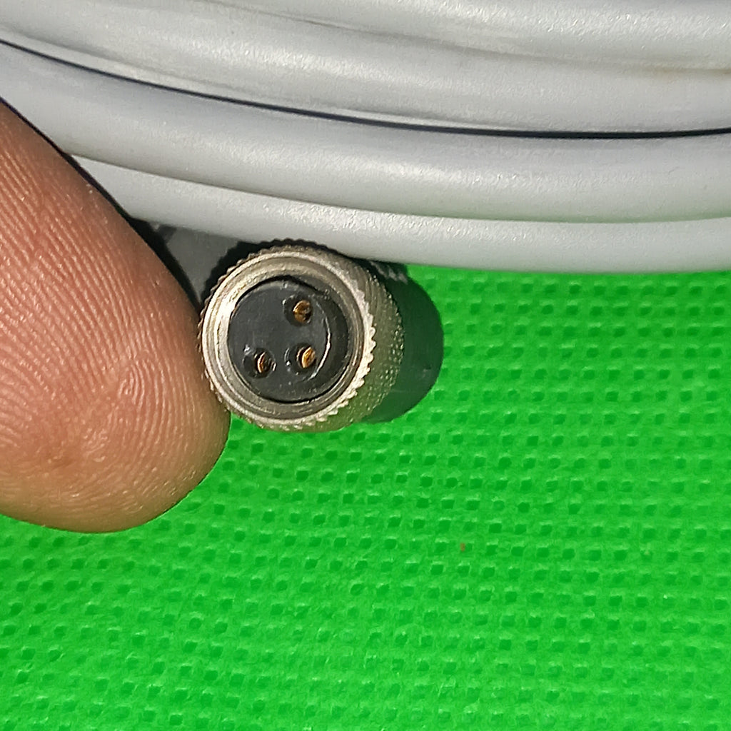 3 Pin Connectors Murr Elektronik 7.5m Long  M8 female 90° A-cod. with cable LED | Art. Nr. 3813488 MSGL0-RJb7.5 PUR 3x0.25