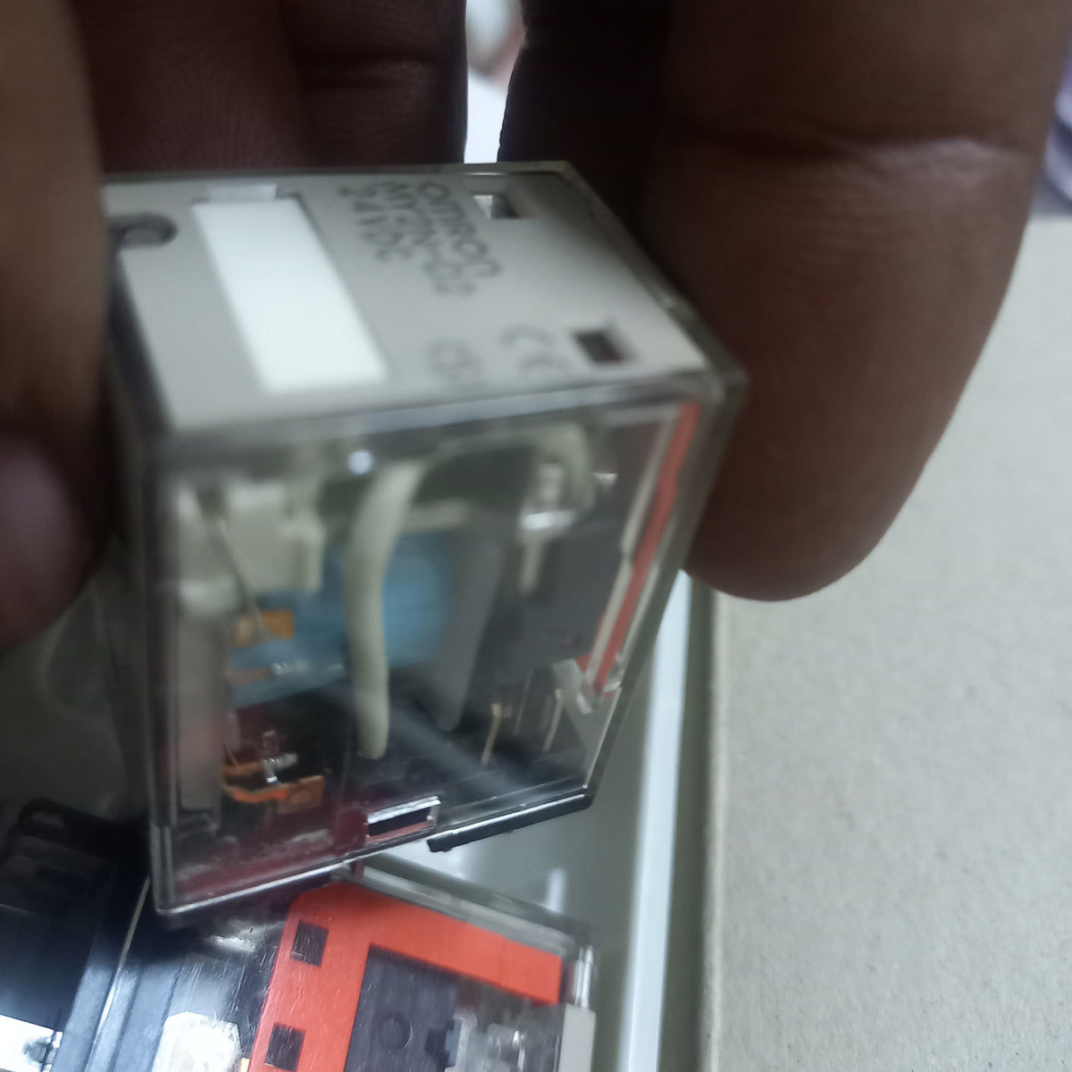 Omron MY2N-D2 24VDC(S) | MY2ND2 - Power Relay 24VDC isometric view