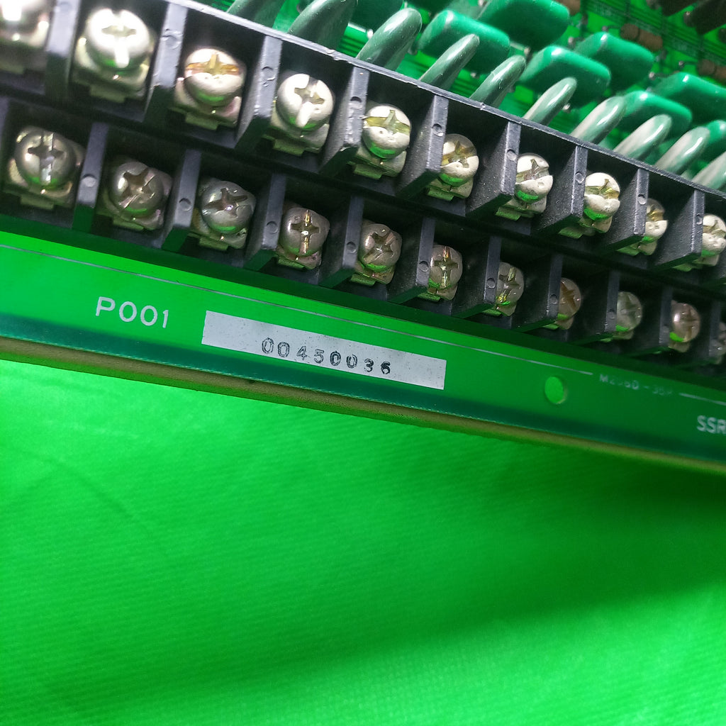 Fanuc Ikegai P001 00450036 Ikegai SSR OUtput Board TU25 CNC Fanuc 10T