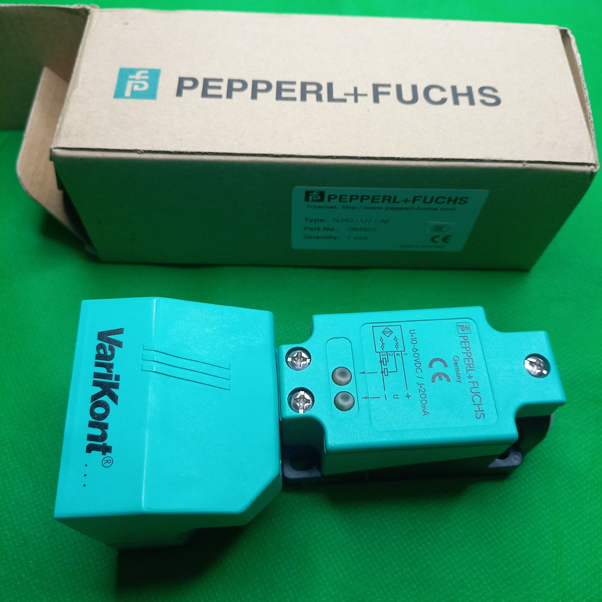 Varikont PEPPERL+FUCHS 084525 | NJ40+U1+A2 | 40mm Sense | 4 Wire- PNP complimentary