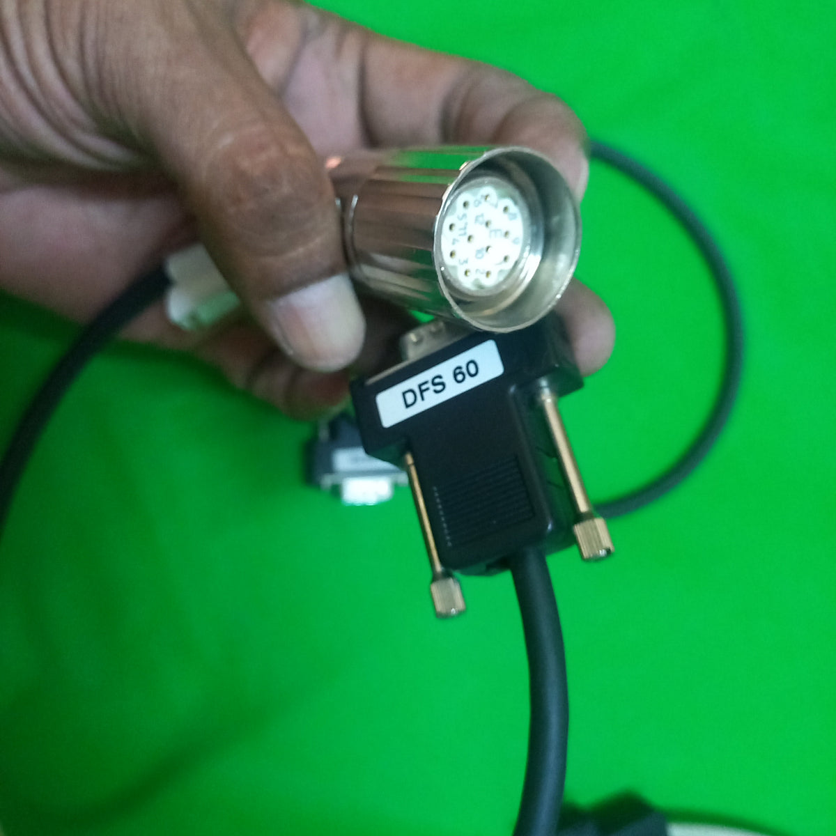 Encoder M23 side to PGT8S connector cable to wroki with PGT08S, PGT-08-S Programming Tooll 1036616